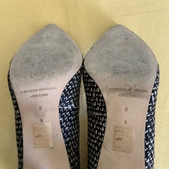 Sigerson Morrison Sanny Pony Heels Sz-8 - Picture 9 of 13